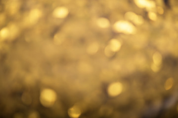 out of focus gold background
