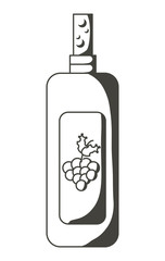 Wine bottle icon
