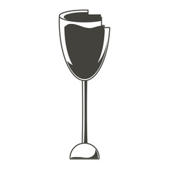 Wine glass icon 