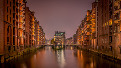 Wasserschloss in der Hamburger Speicherstadt