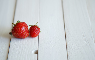 delicious juicy strawberries