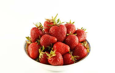 delicious juicy strawberries