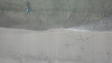 Aerial view Patong beach in Phuket province, southern of Thailand. Video. Patong beach is a very famous tourist destination in Phuket. Aerial view from flying drone