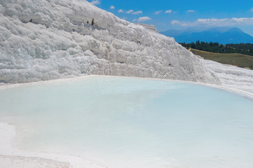 wall in Pamukkale