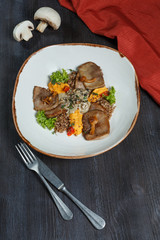 Beef Tongue, Green Beans for Healthy Dinner