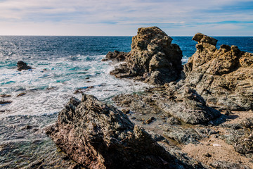 Sur les Iles du Gaou à Six-Fours-les-Plages, le Brusc