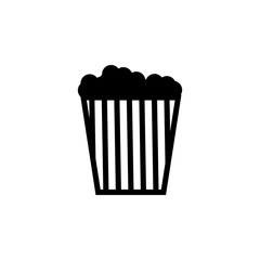 popcorn icon. Elements amusement park concept and web apps. Icon for website design and development, app development. Premium icon