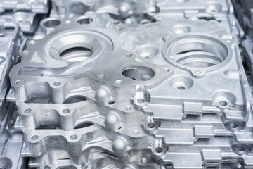 Pattern of aluminum automotive parts cover crank case, casting part