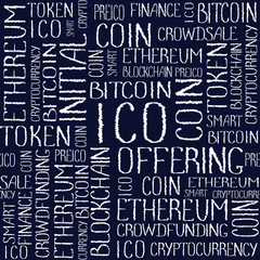ICO Initial coin offering pattern