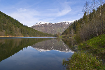 Fototapeta na wymiar Alaska Landscape Scenery