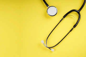 Medical equipment on a doctor's desk