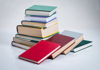 Stack of Old and dirty books