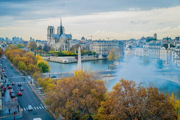 Is Paris burning