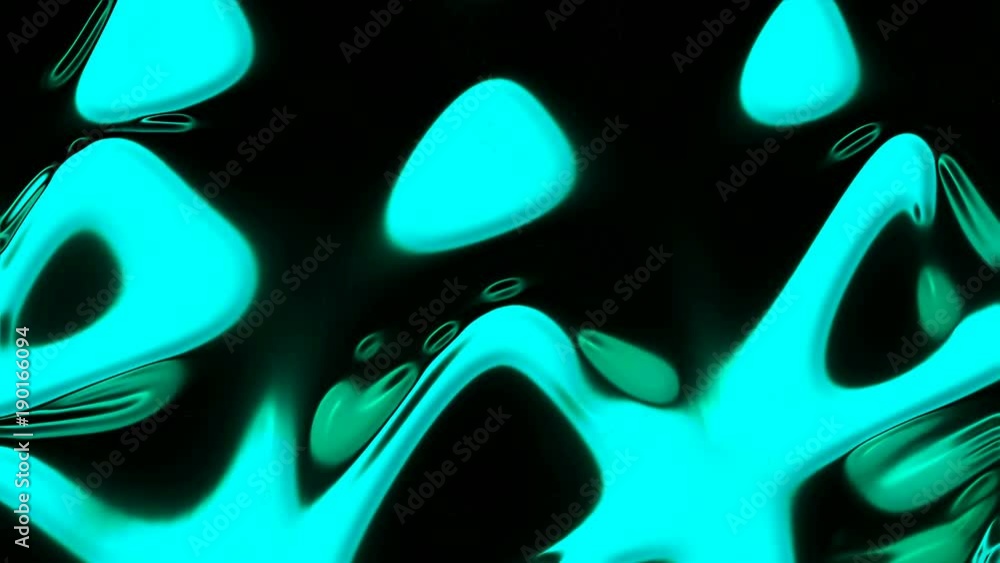 Poster abstract background with organic forms. cg digital backdrop. seamless loop