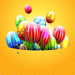Colorful Easter backgroud