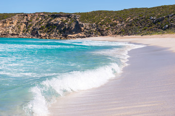 Kangaroo Island - West Bay Beach crashing wave