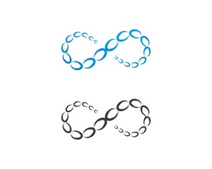 molecule infinity ilustration