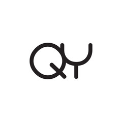 initial letter rounded logo modern