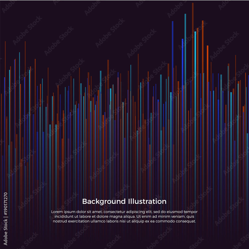 Poster abstract background with geometric line pattern. eps10 vector illustration