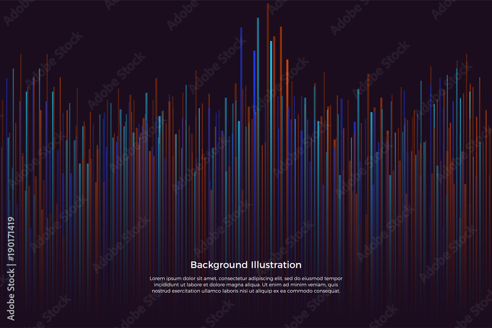 Poster abstract background with geometric line pattern. eps10 vector illustration