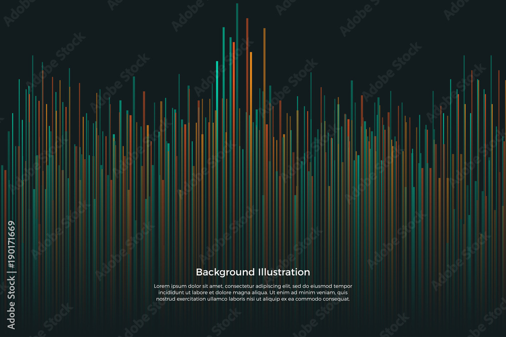 Poster abstract background with geometric line pattern. eps10 vector illustration
