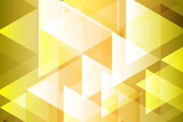 Yellow Gold Geometry Abstract Background