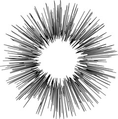  Cartoon effect line flash 4.eps