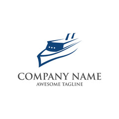ship logo template