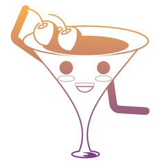 Kawaii cocktail drink 