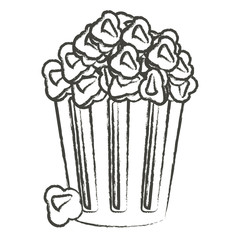 Pop corn bucket icon