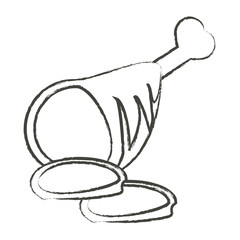 ham leg icon