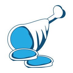 ham leg icon