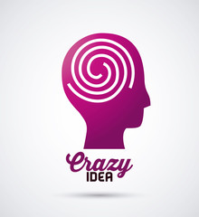 Creative minds and ideas icon vector illustration graphic