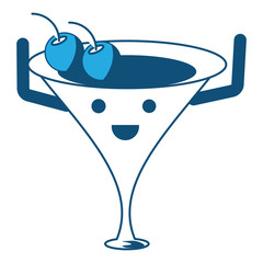 Kawaii cocktail drink 