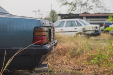 Fototapeta na wymiar Old Car in Thailand