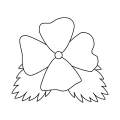 flower and leafs floral decoration vector illustration design