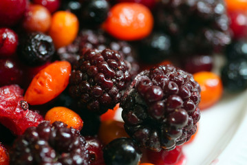 different kind of berries