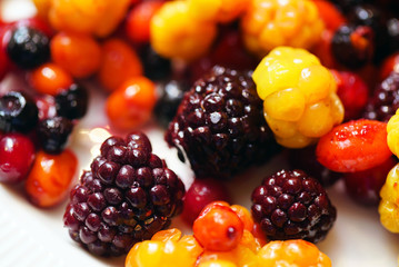 different kinds of berries