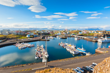 Fototapeta premium Stykkisholmur, the western part of Iceland