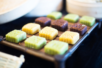 tasty chinese traditional rice cake