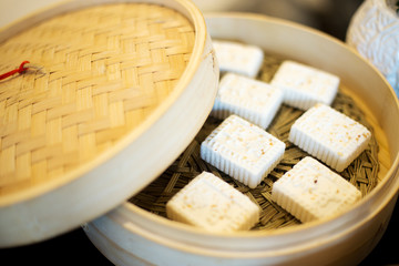 tasty chinese traditional rice cake