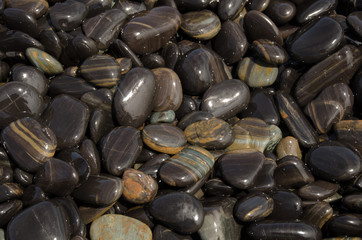 Stone colors in Koh hin ngam , Koh Lipe Thailand