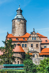 Czocha castle, defensive castle in the village of Czocha in southwestern Poland