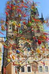 Easter decoration in Prague