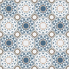 Arabesque seamless islamic pattern background vector design