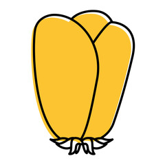 flower natural decoration ornament spring icon vector illustration