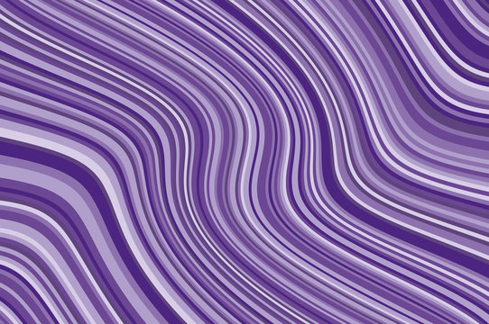 Abstract background with oblique wavy lines. Vector illustration. Violet, purple color © annagolant