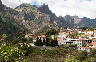 Valley of the Nuns, Curral das Freiras on Madeira Island, Portugal