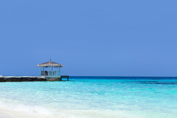 Summer house on tropical island