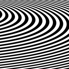 Fototapeta na wymiar Abstract Black and White Modern Striped Background